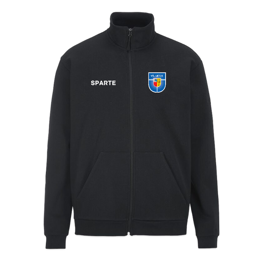 VfL Uetze CRAFT Community 2.0 Bio-Sweatjacke (personalisierbar) - Schwarz