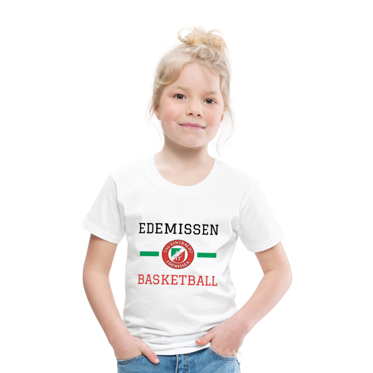 Kinder T-Shirt TSV Edemissen Basketball - Weiß