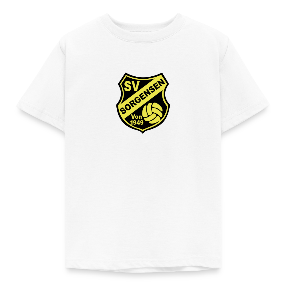 SV Sorgensen Kinder T-Shirt Logo flex - Weiß