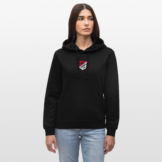 TSV Cornau Unisex Bio-Hoodie Logo flex - Schwarz