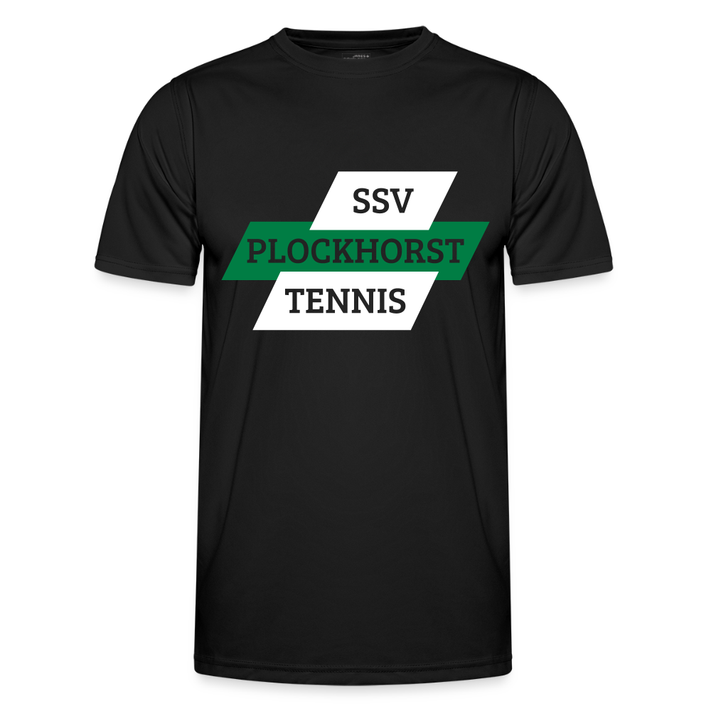Funktions-T-Shirt unisex SSV Plockhorst Tennis - Schwarz