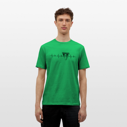 TSV Burgdorf Premium T-Shirt heartbeat flex - Kelly Green