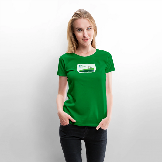 Waldkindergarten Uetze Krippenlogo Frauen Premium T-Shirt - Grün