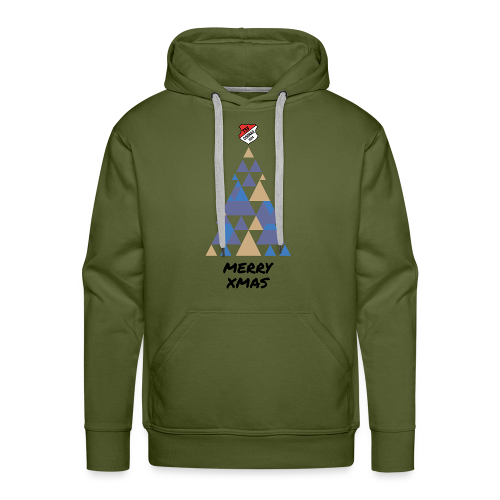 TSV Cornau XMAS unisex Premium Hoodie - Olivgrün