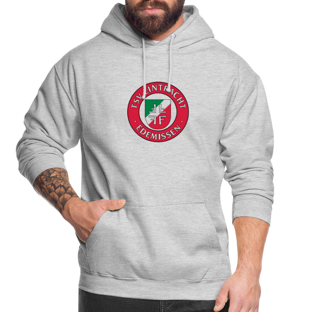TSV Edemissen Unisex Hoodie flex logo - Hellgrau meliert