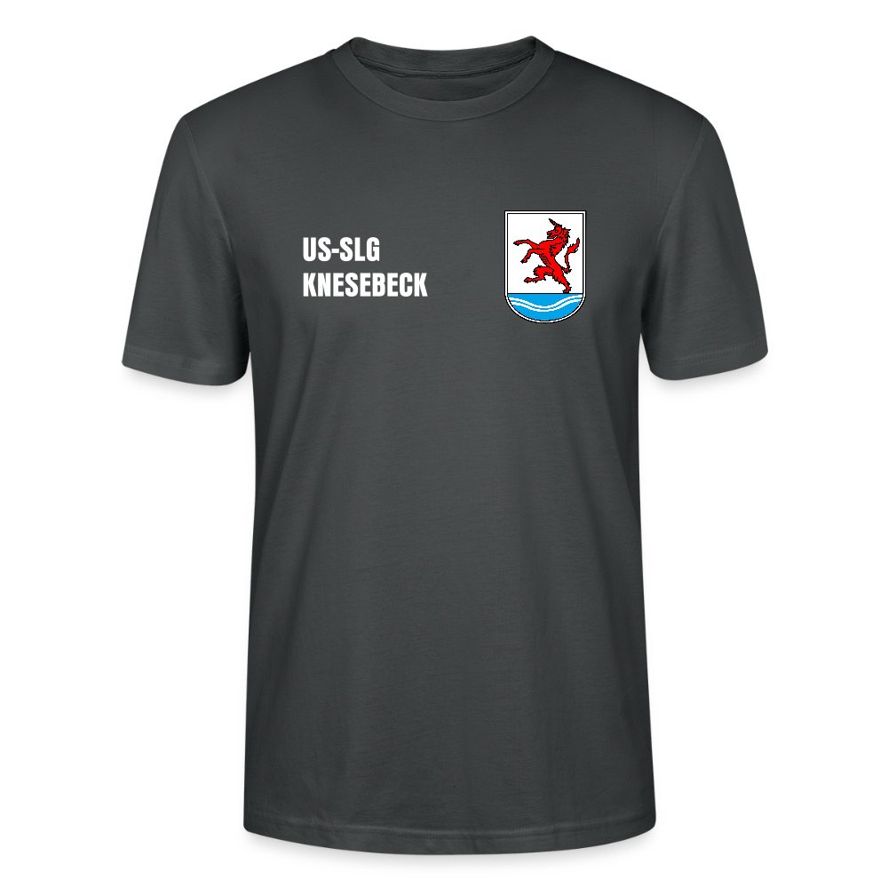 US-SLG Knesebeck Unisex Bio T-Shirt - Anthrazit