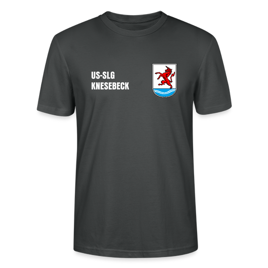 US-SLG Knesebeck Unisex Bio T-Shirt - Anthrazit