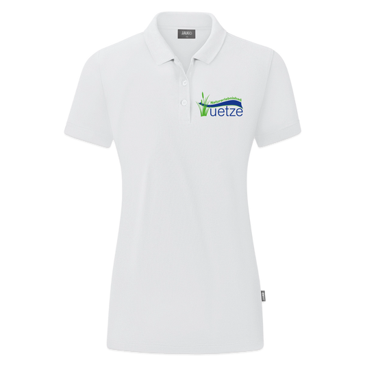 Naturbad Uetze JAKO Damen Bio-Poloshirt - Weiß