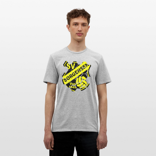 SV Sorgensen Waben Logo Premium T-Shirt - Grau meliert