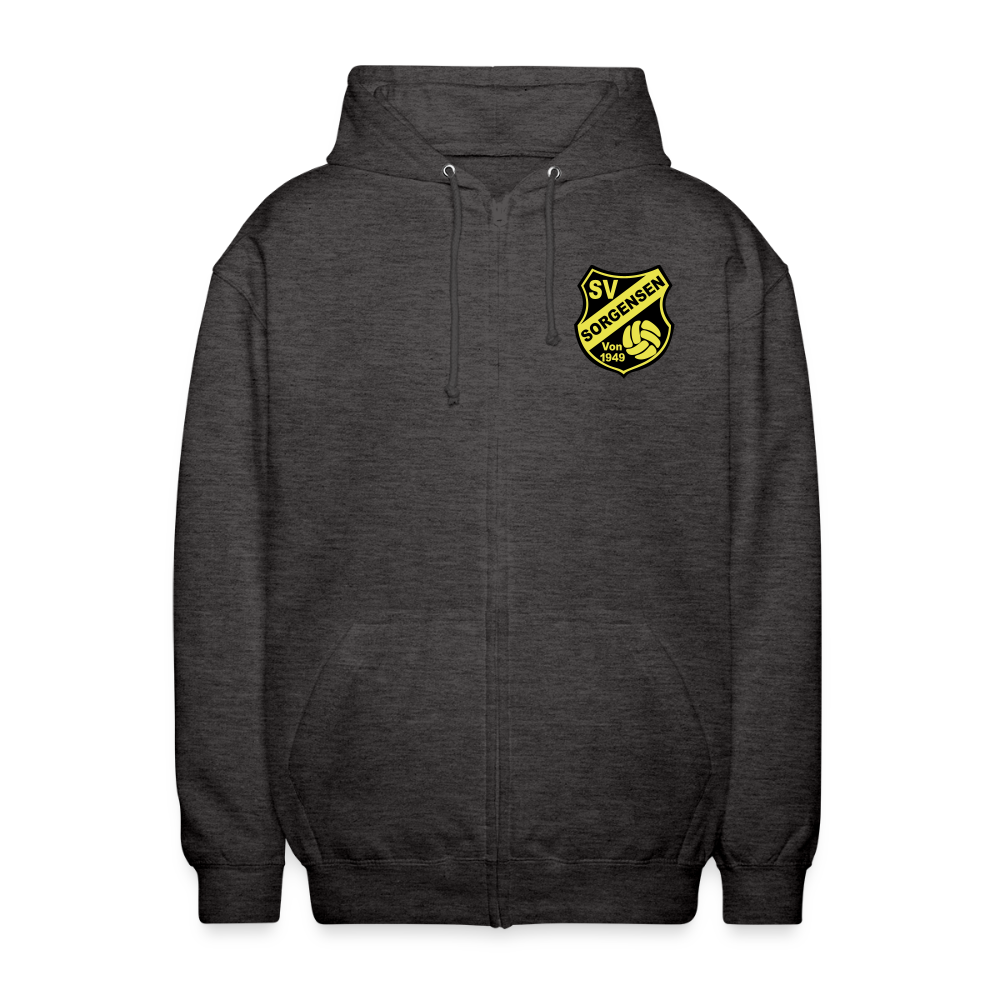 SV Sorgensen Unisex Kapuzenjacke Logo flex - Anthrazit