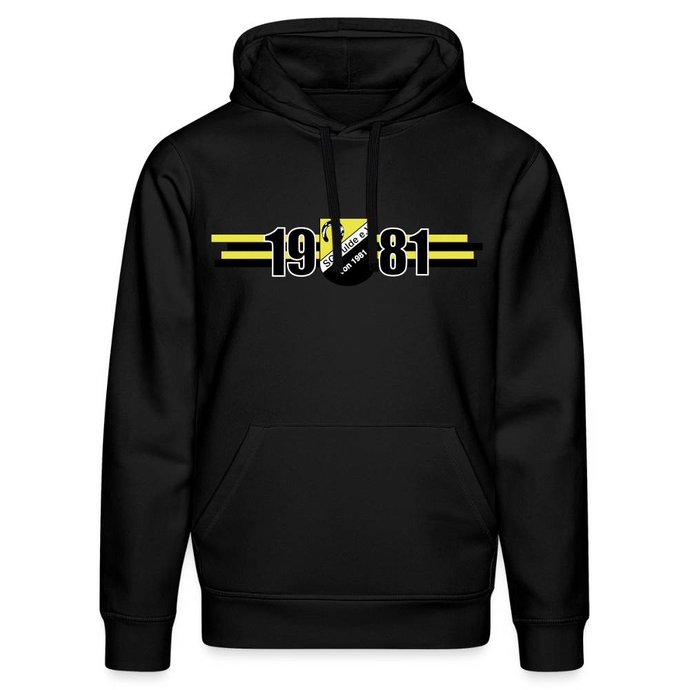 SG Fulde 1981 Unisex Bio-Hoodie flex - Schwarz