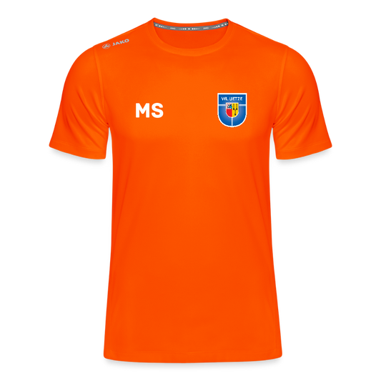 VfL Uetze JAKO Männer Trainings-Shirt Run 2.0 (personalisierbar über Costumize) - Neonorange