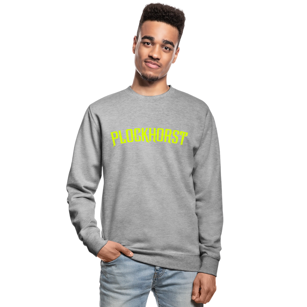 Plockhorst Unisex Pullover - Weißgrau meliert