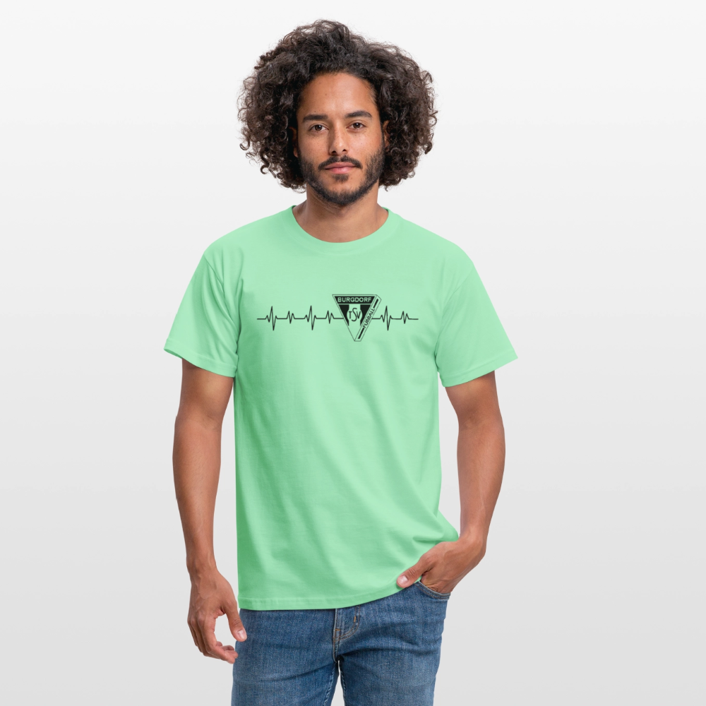 TSV Burgdorf Premium T-Shirt heartbeat flex - Mintgrün