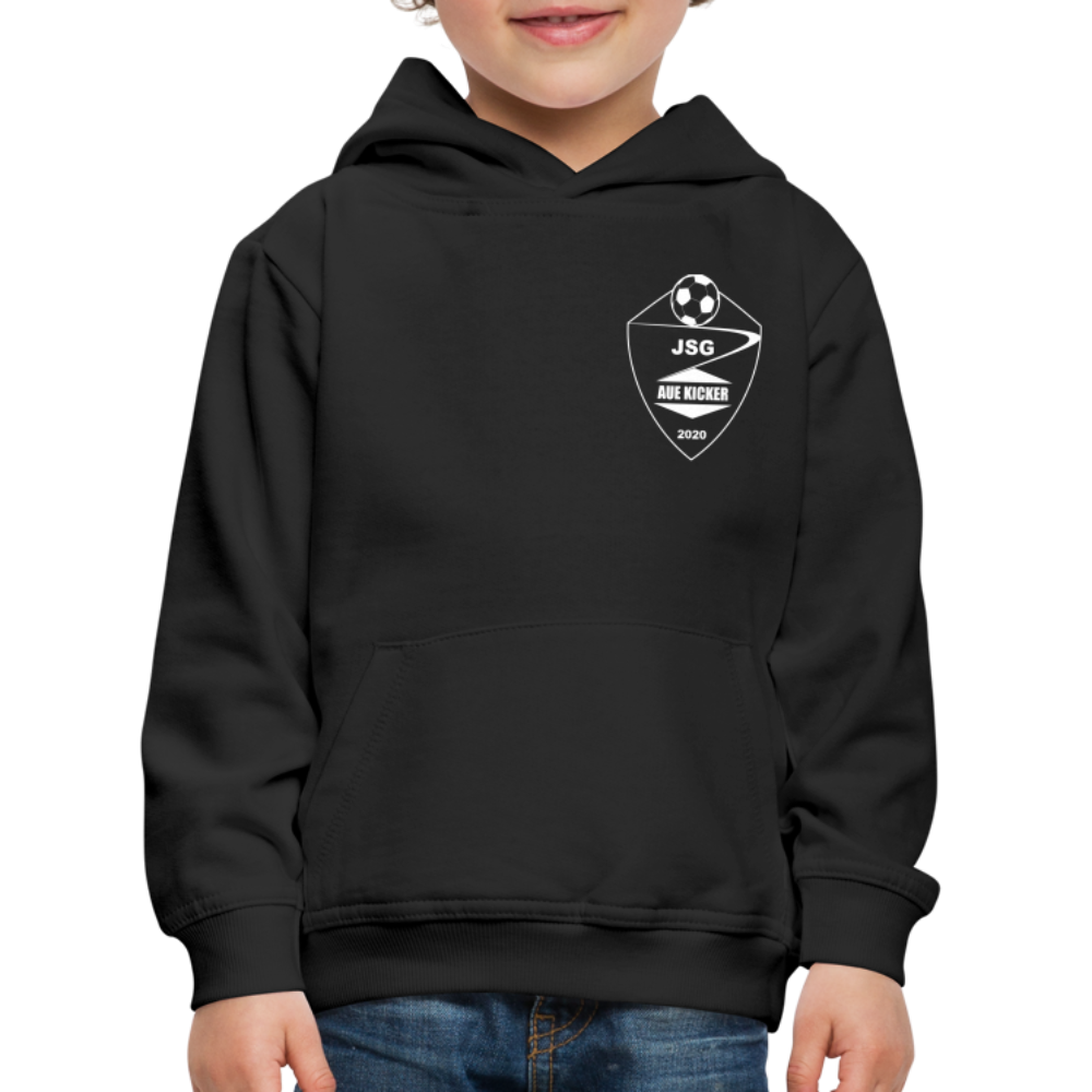 JSG Aue Kicker Kinder Premium Hoodie - Schwarz