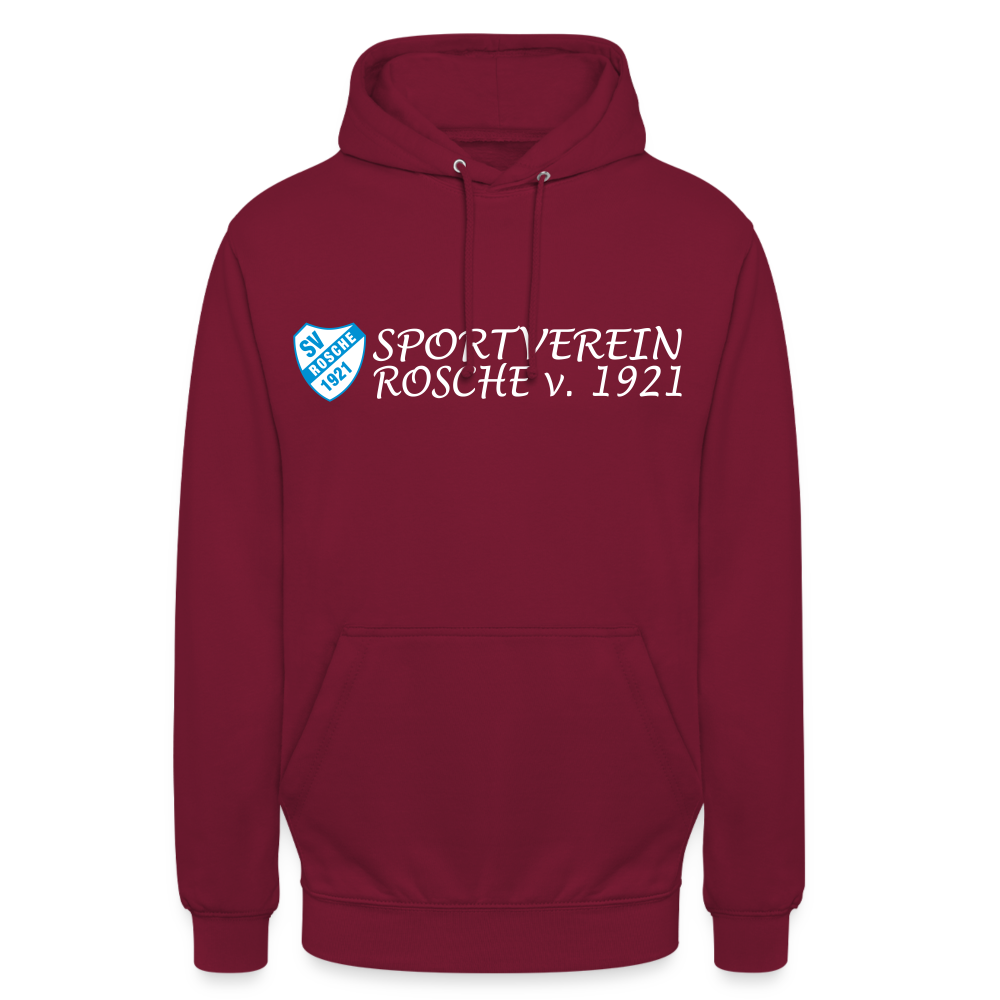 Sportverein Rosche Unisex Hoodie - Bordeaux