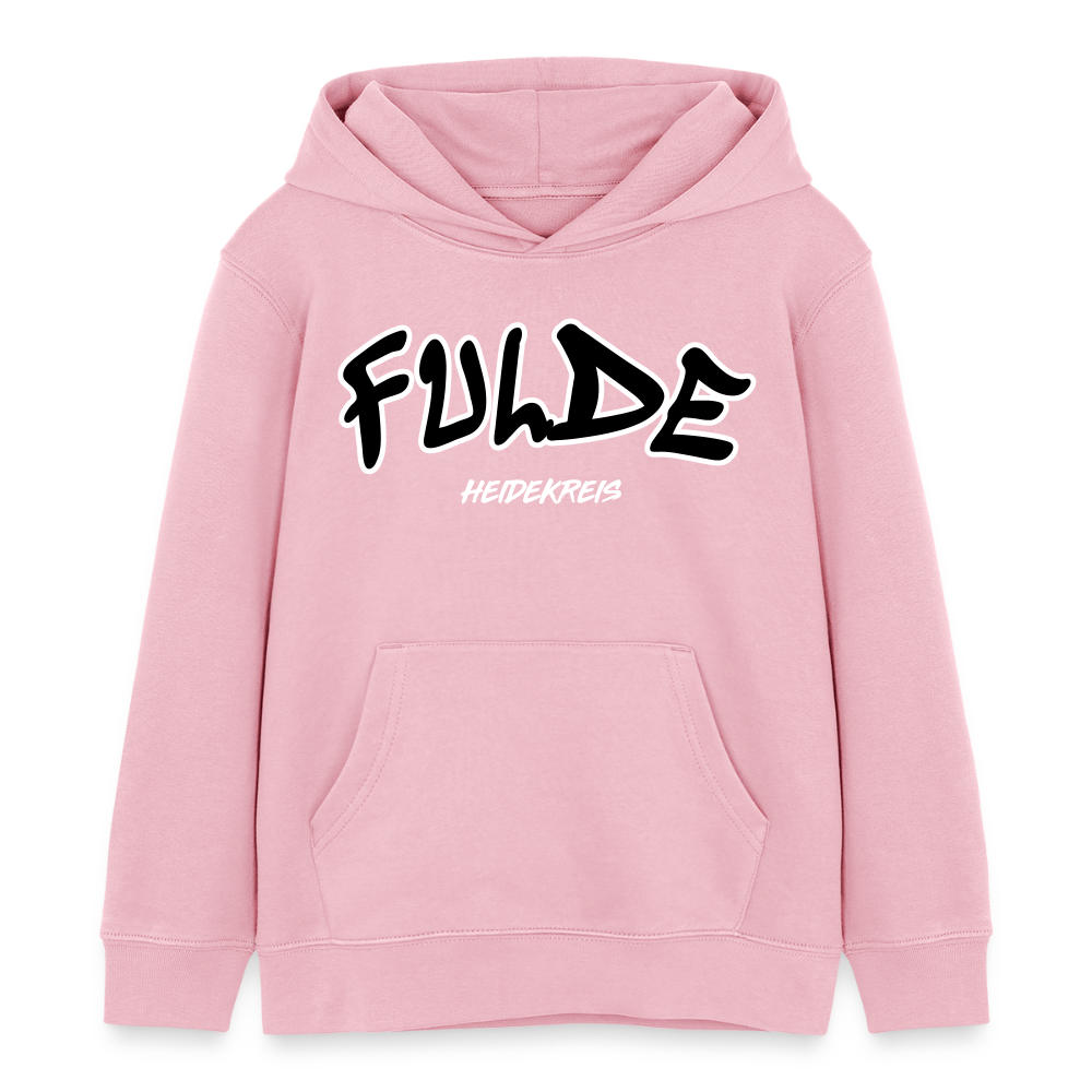 Fulde Heidekreis Kinder Bio-Hoodie - Hellrosa