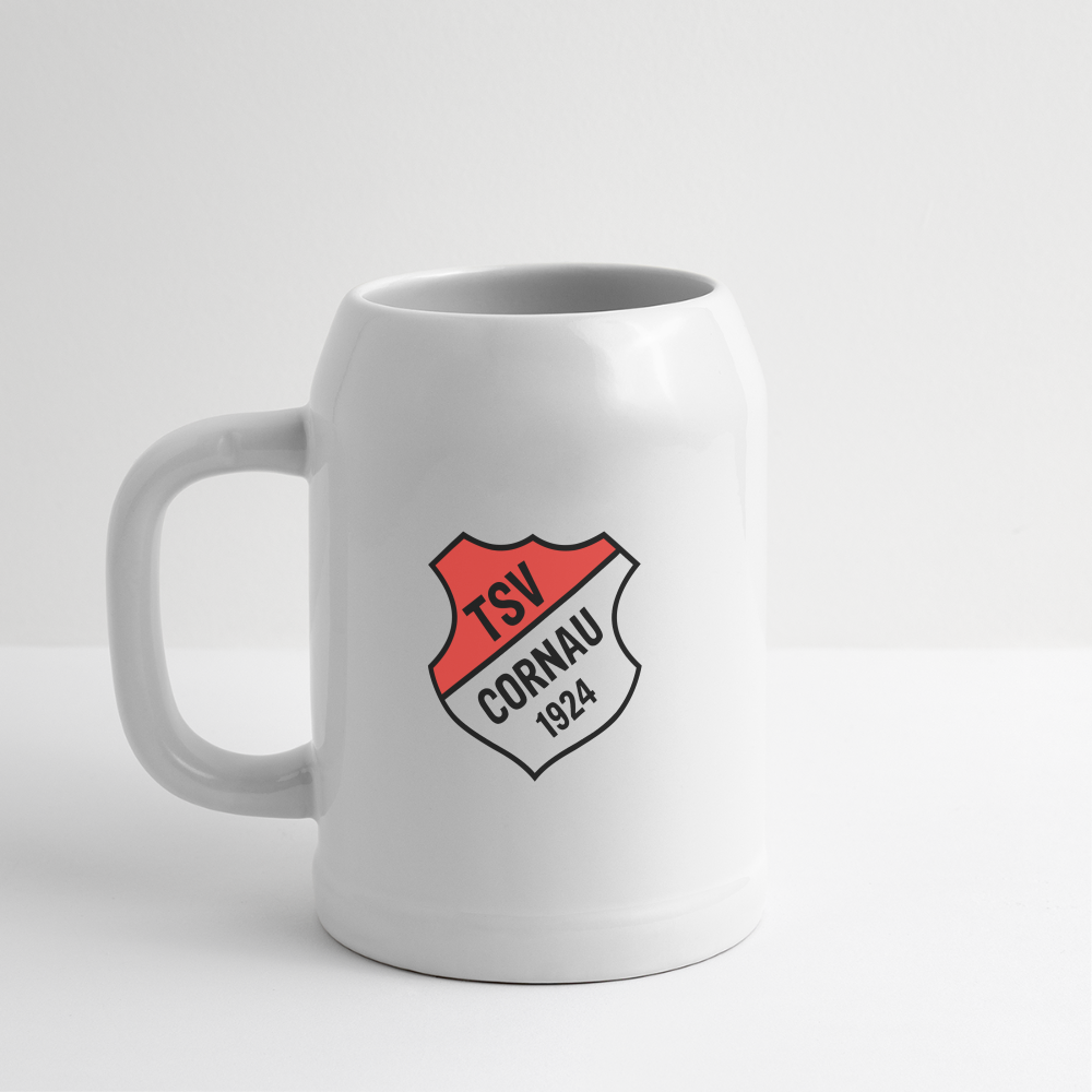 TSV Cornau Bierkrug 0,5L - Weiß