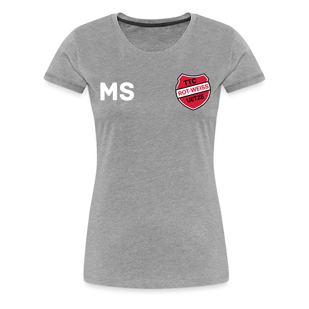 TTC RW Uetze Frauen Premium T-Shirt - Grau meliert