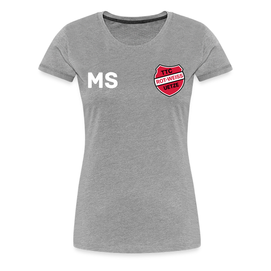 TTC RW Uetze Frauen Premium T-Shirt - Grau meliert