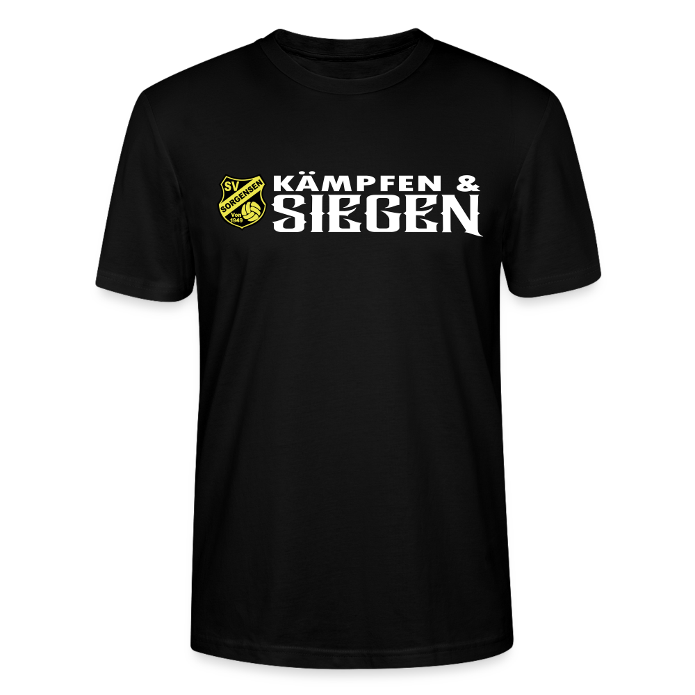 SV Sorgensen Kämpfen & Siegen Unisex Bio T-Shirt flex - Schwarz