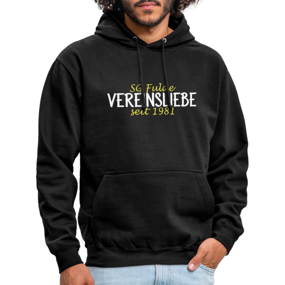 SG Fulde Vereinsliebe Unisex Hoodie flex - Schwarz