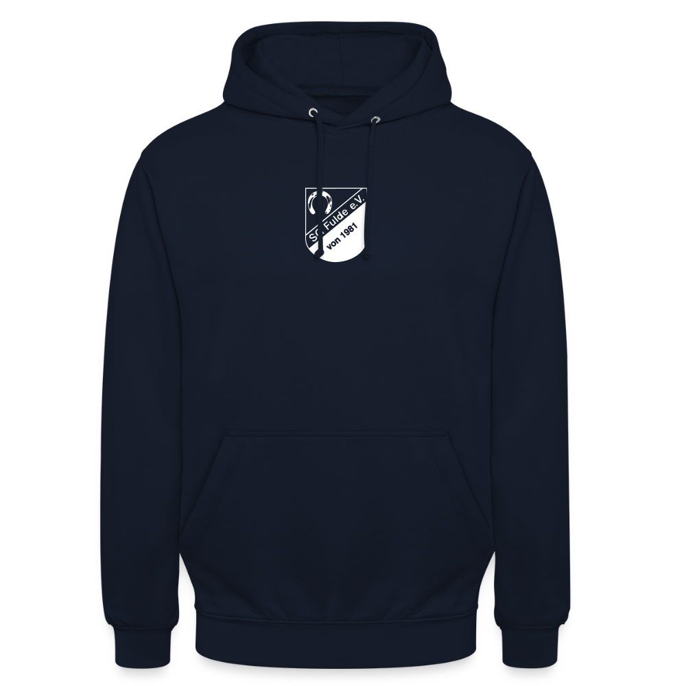 SG Fulde clean Logo white Unisex Hoodie flex - Navy