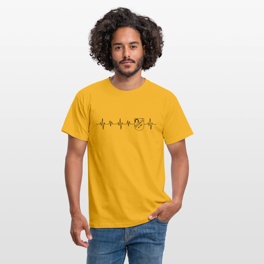 SG Fulde Premium T-Shirt heartbeat - Gelb