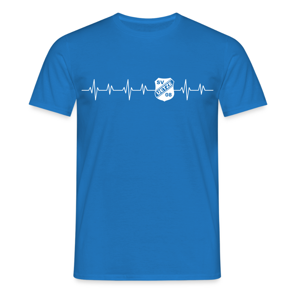SV Uetze 09 Premium T-Shirt heartbeat - Royalblau