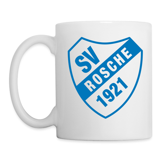 SV Rosche Tasse Logo beidseitig - Weiß