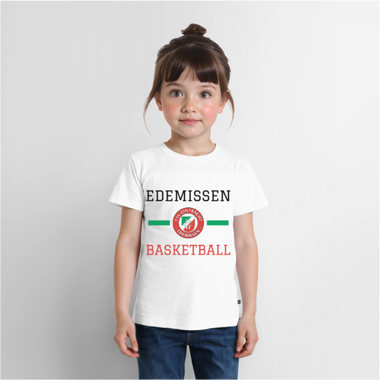 Kinder T-Shirt TSV Edemissen Basketball - Weiß