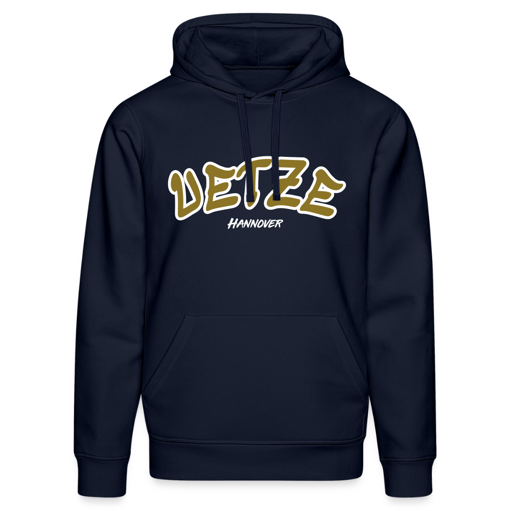 Uetze Hannover Gold Unisex Bio-Hoodie Flex - French Navy