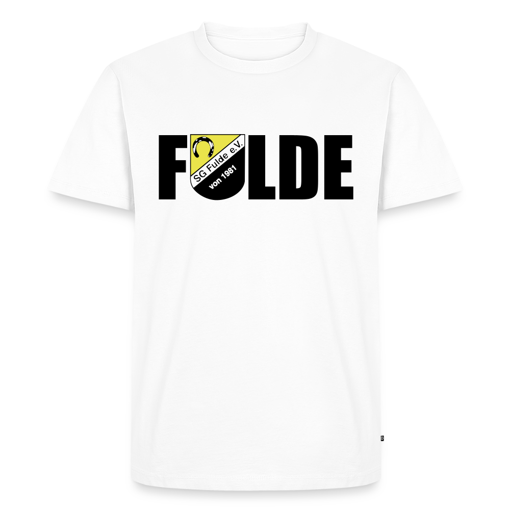 SG Fulde Big Letter Premium T-Shirt flex - Weiß
