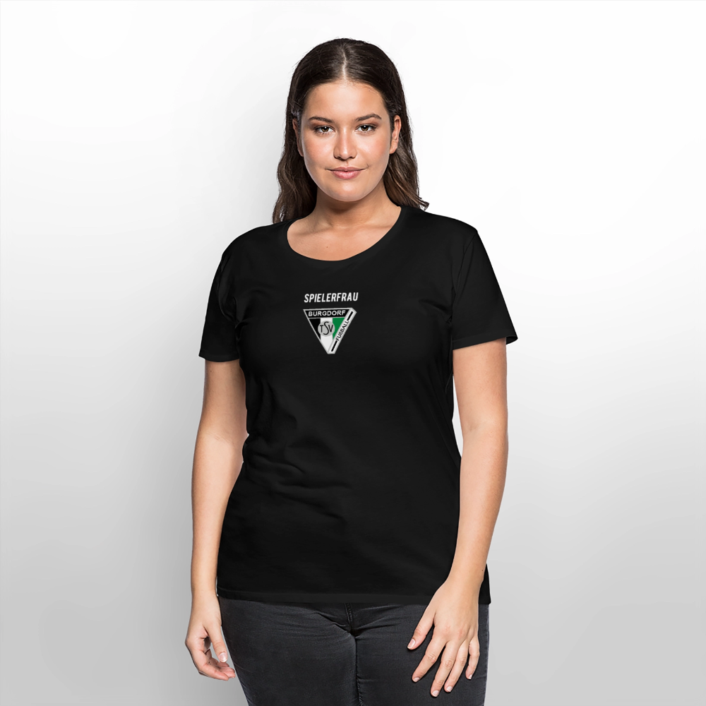 TSV Burgdorf Spielerfrau Damen Premium T-Shirt - Schwarz