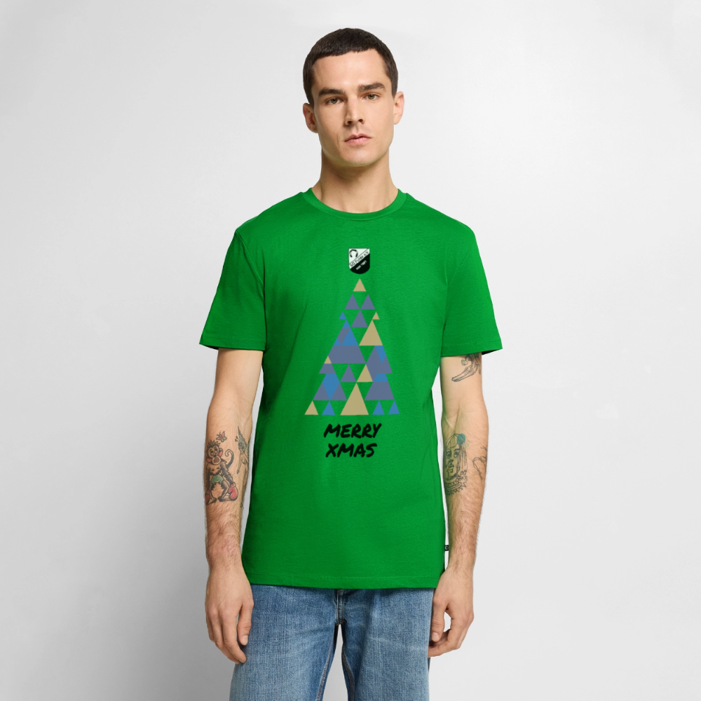 Merry XMAS unisex Premium T-Shirt - Grün