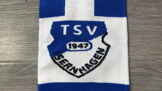 TSV Isernhagen Fanschal - Stark weiss blau Edition