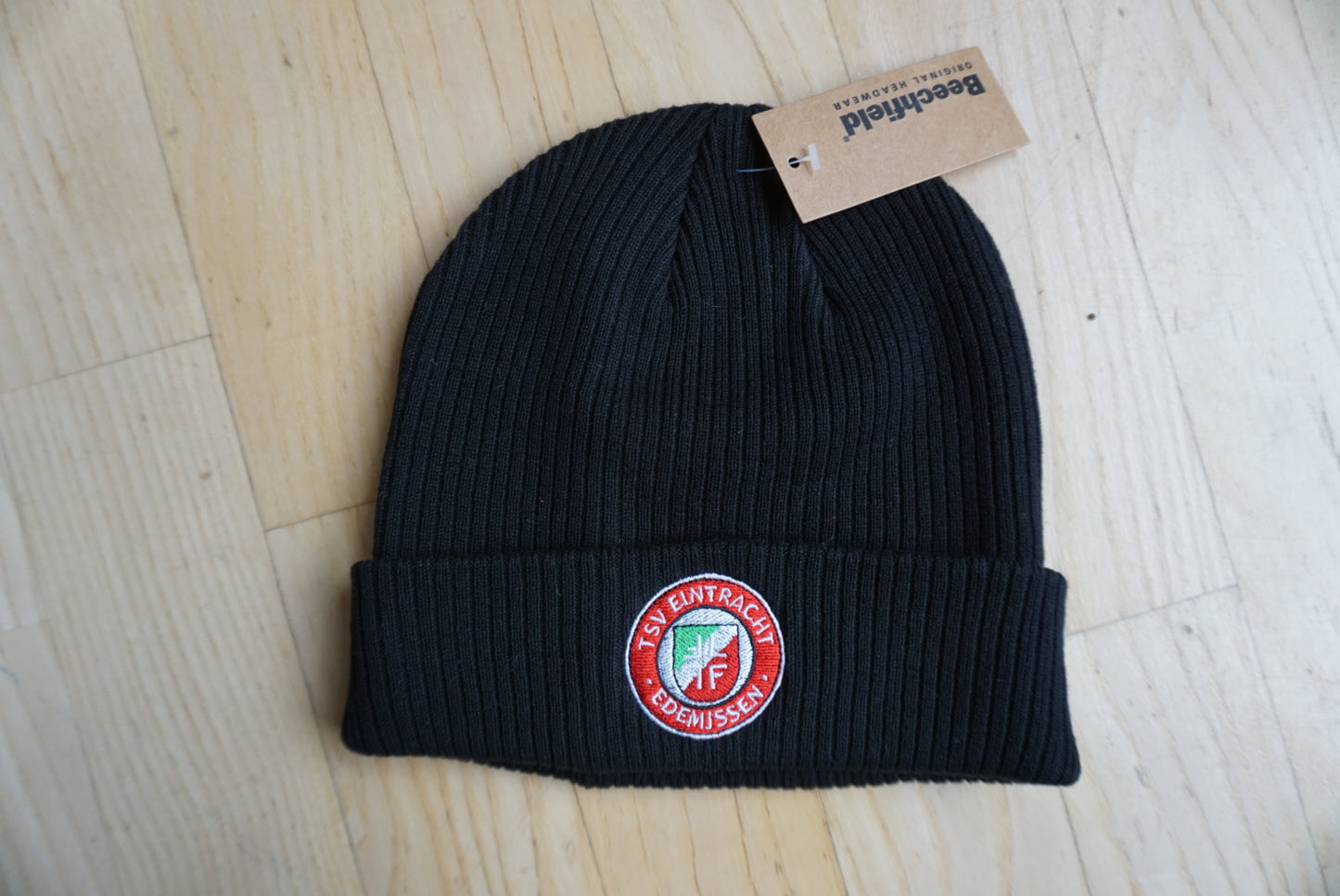 TSV Edemissen Bio Baumwoll Beanie mit gesticktem Logo