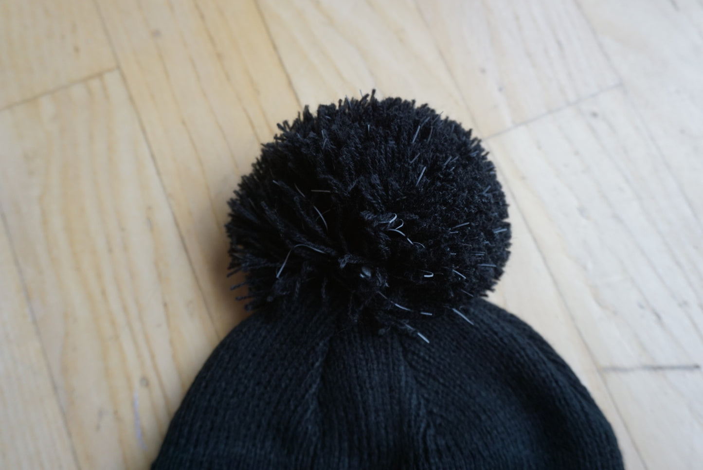 SG Fulde Junior Bio Baumwoll Bommel-Beanie mit gesticktem Logo