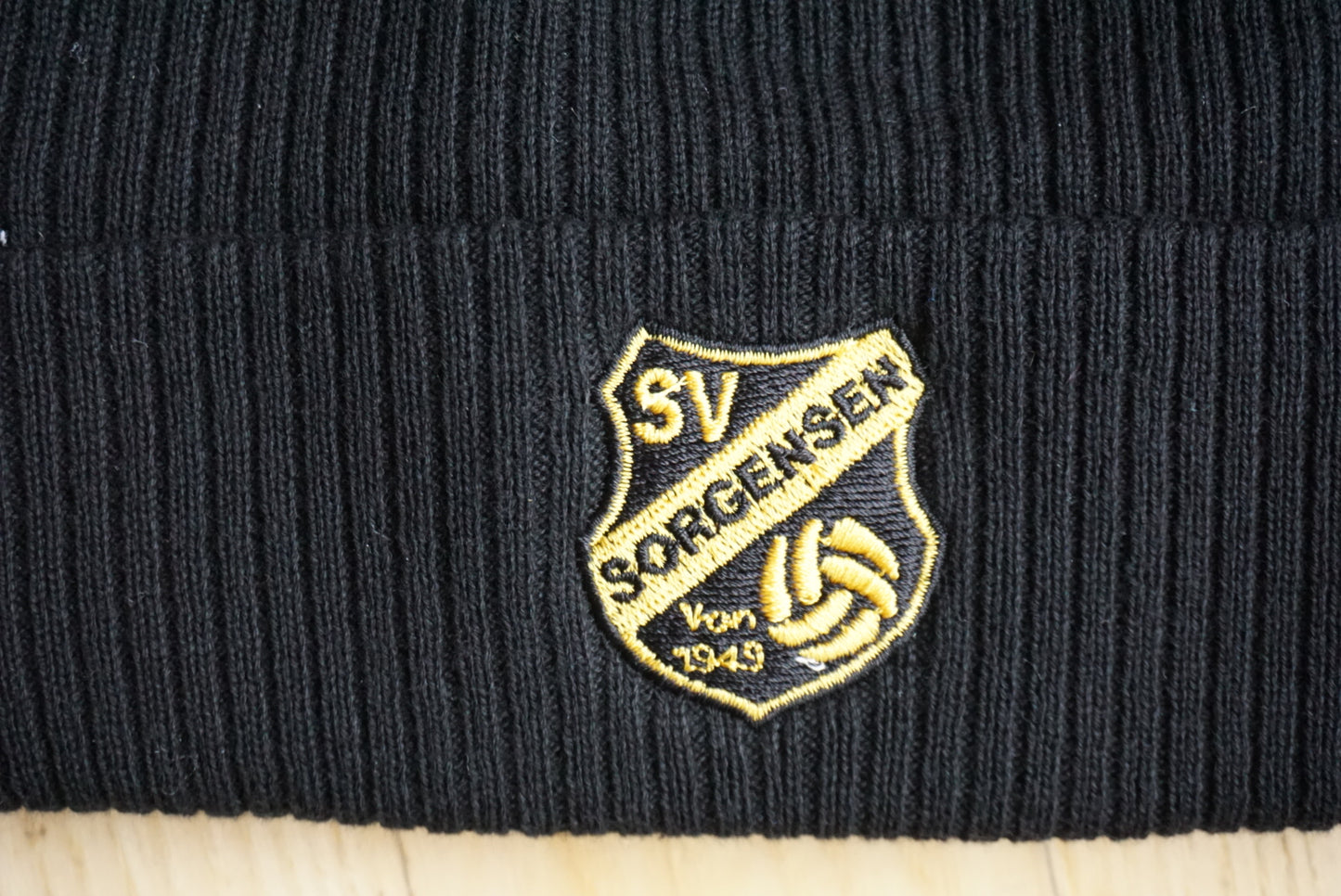 SV Sorgensen Bio Baumwoll Beanie mit gesticktem Logo