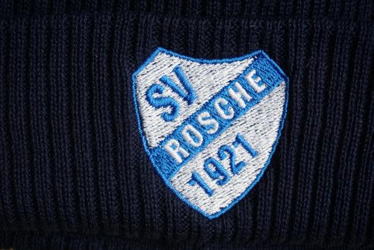 SV Rosche Bio Baumwoll Beanie mit gesticktem Logo
