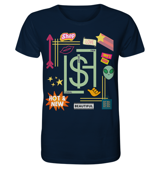 Lokalsportfan Sticker Bio Shirt