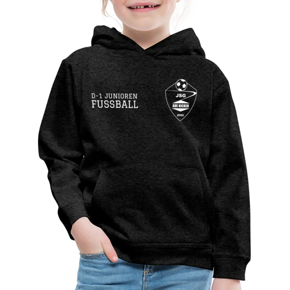 Kinder Hoodie Aue Kicker personalisiert (z.B. Name, Initialen, Team)