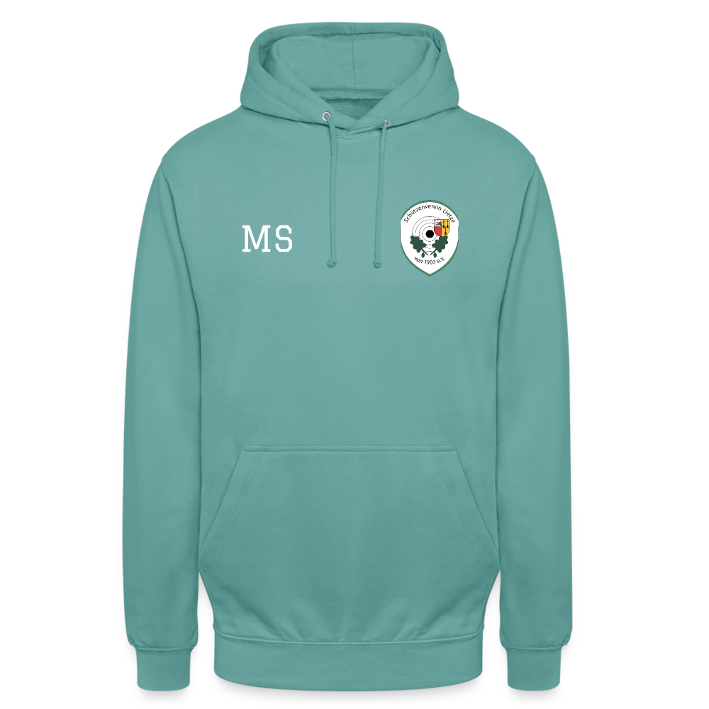 Hoodie Schützenverein Uetze personalisiert (z.B. Name, Initialen, Team)