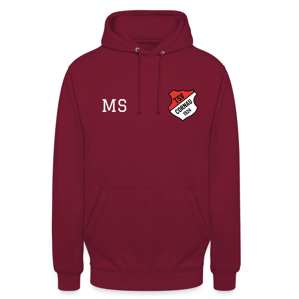 Premium Hoodie TSV Cornau personalisiert (z.B. Name, Initialen, Team)