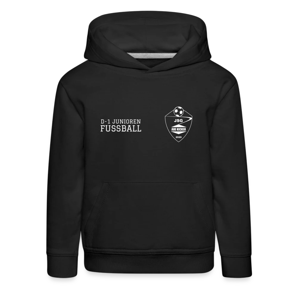 Kinder Hoodie Aue Kicker personalisiert (z.B. Name, Initialen, Team)