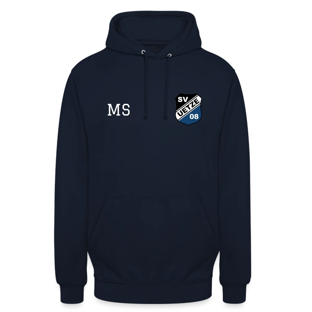 Premium Hoodie SV Uetze 08 personalisiert (z.B. Name, Initialen, Team)