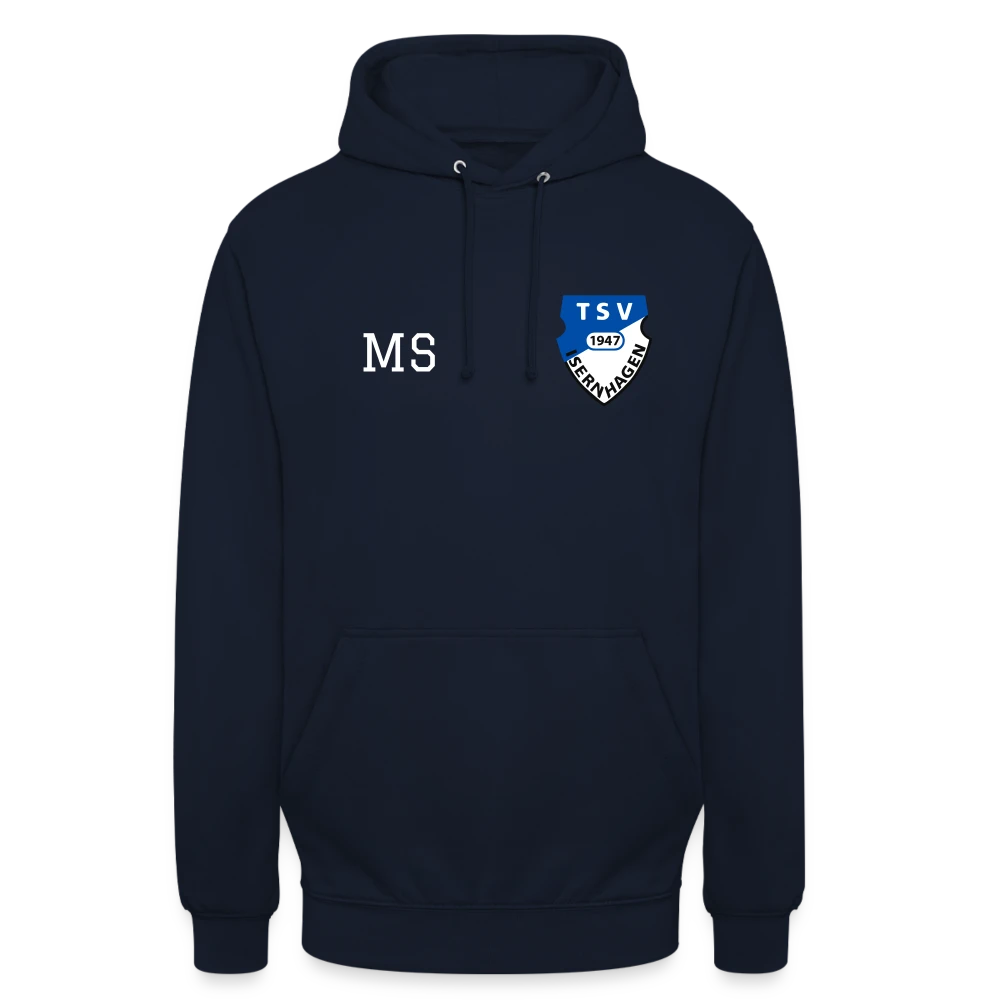 Premium Hoodie TSV Isernhagen personalisiert (z.B. Name, Initialen, Team)
