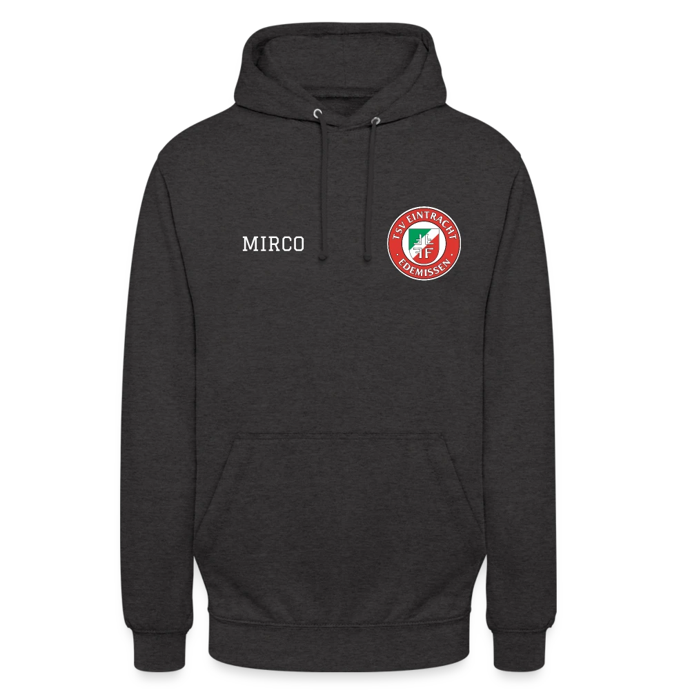 Hoodie TSV Eintracht Edemissen personalisiert (z.B. Name, Initialen, Team)