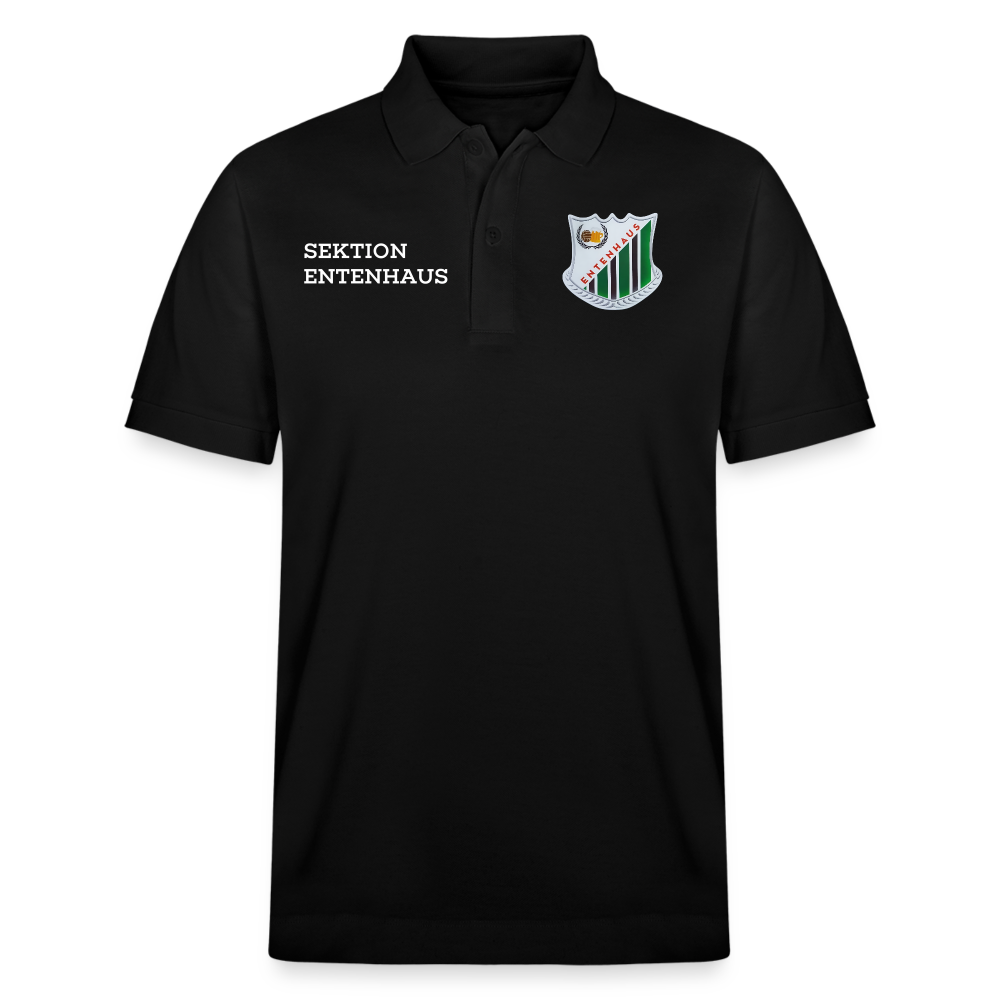 Entenhaus Poloshirt 2 - Schwarz
