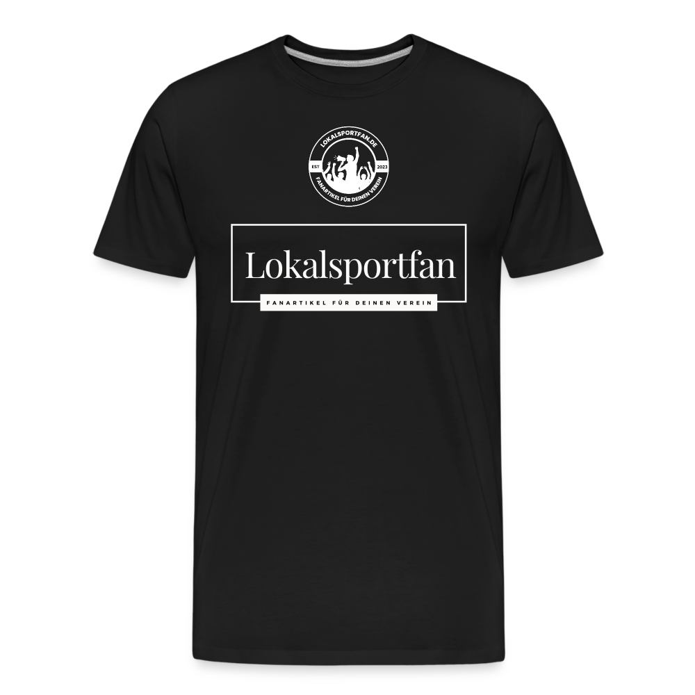 LSF - Männer Premium Bio T-Shirt - Schwarz